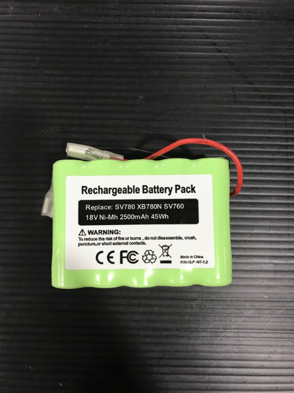 Photo 2 of 18Volt 2500mAh Battery SV780 Replacement, Compatible with Shark SV780-N XB780N SV760 Series SV780-N-14 SV780N
