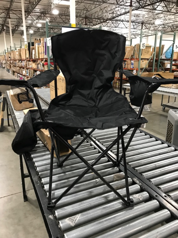 Photo 1 of Amazon Basics Portable Folding Camping Chair with Carrying Bag