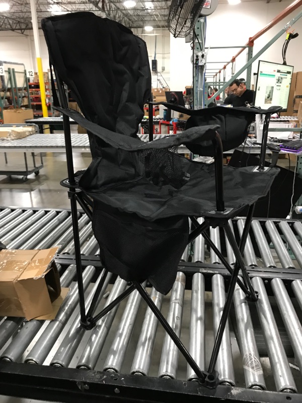 Photo 2 of Amazon Basics Portable Folding Camping Chair with Carrying Bag