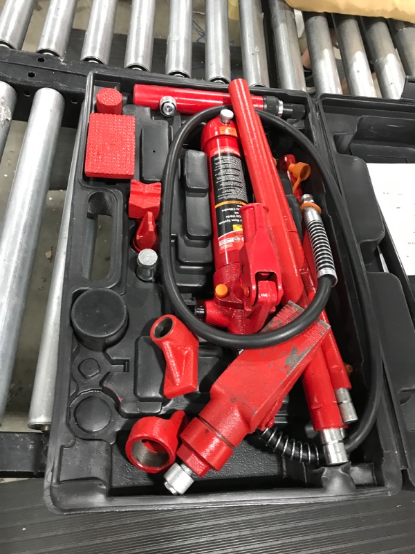 Photo 2 of BIG RED T70401S Torin Portable Hydraulic Ram: Auto Body Frame Repair Kit with Blow Mold Carrying Storage Case