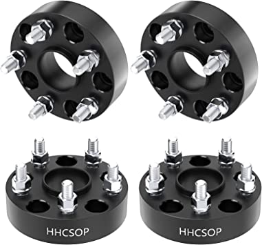 Photo 1 of 5x5 Hubcentric Wheel Spacers 1.5" (38mm) for Jeep 1999-2010 Grand Cherokee WJ WK, 2007-2018 Wrangler JK JKU, 2006-2010 Commander XK, 5x127mm 5 Lug Forged Wheel Adapters with 1/2"-20 Studs 71.5mm Bore