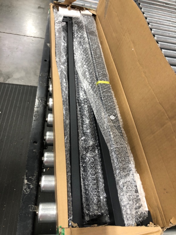 Photo 1 of 9 LEG BED FRAME BASE BLACK 
twin