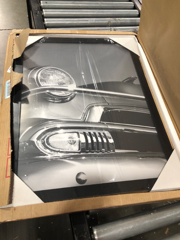 Photo 1 of Americanflat 18x24 Poster Frame in Black - Composite Wood with Polished Plexiglass - Horizontal and Vertical Formats for Wall with Included Hanging Ha
