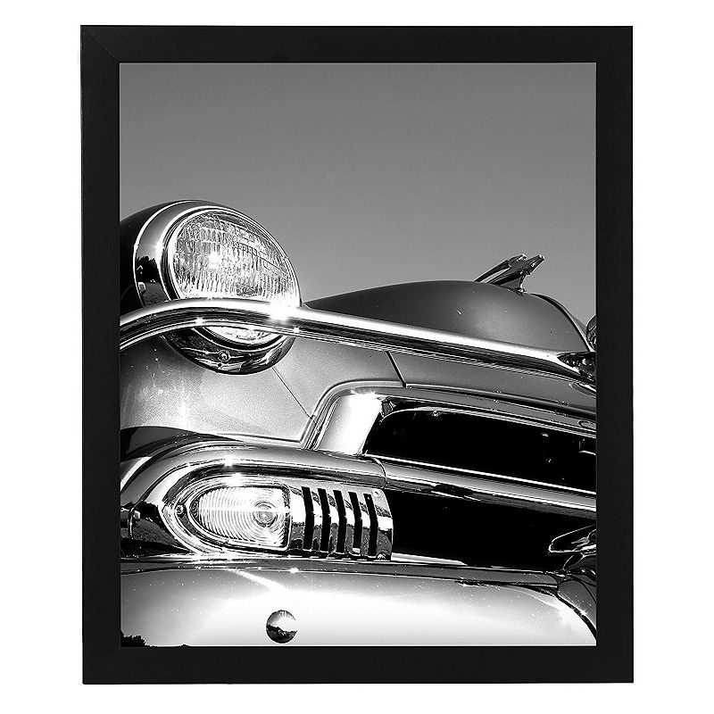 Photo 1 of Americanflat 18x24 Poster Frame in Black - Composite Wood with Polished Plexiglass - Horizontal and Vertical Formats for Wall with Included Hanging Ha
