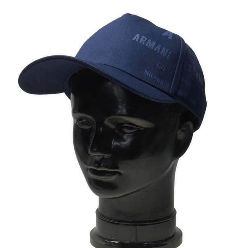 Photo 1 of AX Armani Exchange Men's Side-Logo Baseball Hat
