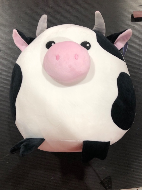 Photo 2 of 14 Inch Daisy The Cow Squish Plush Pillow - Snuggaboos Original Cute Super Soft Plushie Toy
