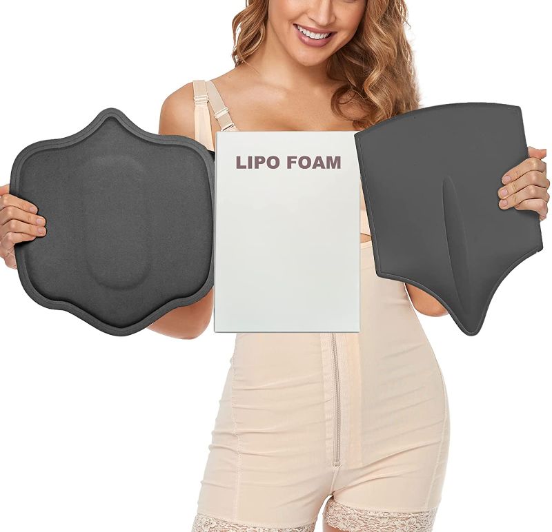 Photo 1 of 3 Pack Lipo Foam Board Ab Board Post Surgery Liposuction Abdominal Flattening Compression Board BBL Lumbar Molder Backboard For Liposuction
