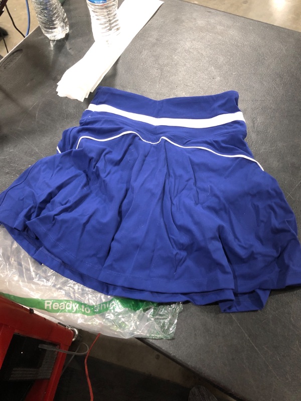Photo 2 of 1a1a Tennis Skirts with Pockets for Women High Waisted Golf Workout Sports Athletic Skorts MEDIUM 
