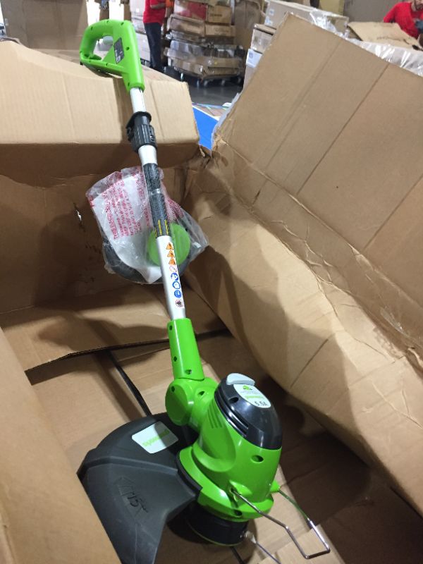 Photo 2 of Greenworks 4 Amp 13" Corded Electric String Trimmer
