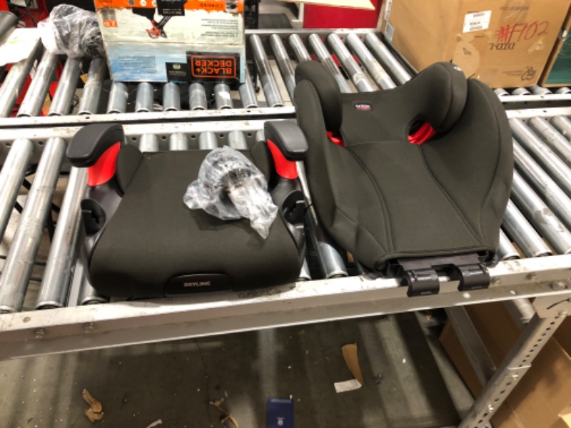 Photo 2 of Britax Skyline 2-Stage Belt-Positioning Booster Car Seat - Highback and Backless 2 Layer Impact Protection - 40 to 120 Pounds