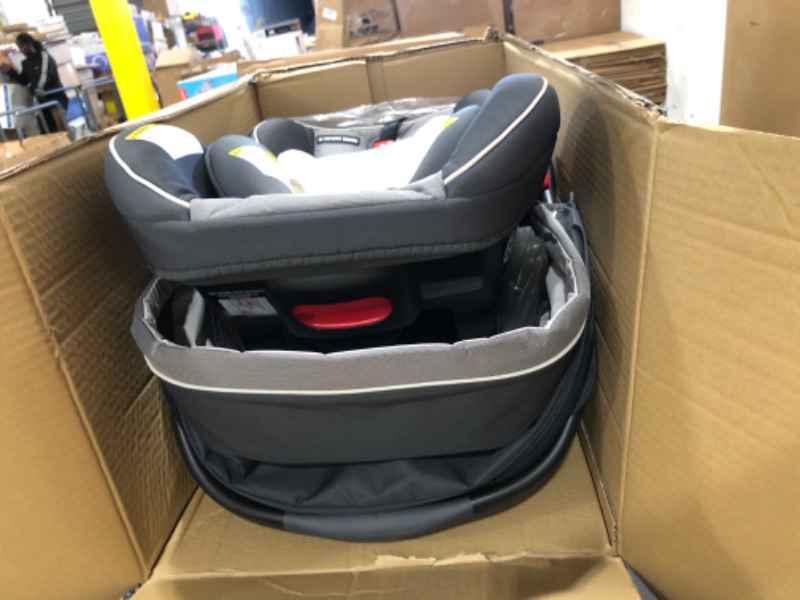 Photo 3 of Graco SnugRide SnugLock 35 Elite Infant Car Seat, Oakley Gray