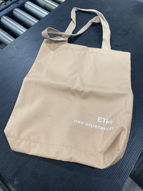 Photo 2 of ETidy Kitchen Reusable Grocery Bag,Waterproof Shopping Bag,Lightweight Tote Bag
