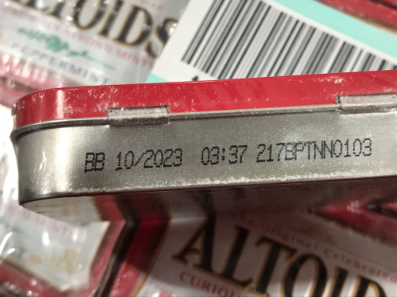 Photo 3 of 12 PACK Altoids Classic Peppermint Breath Mints
EXPIRES OCTOBER 2023