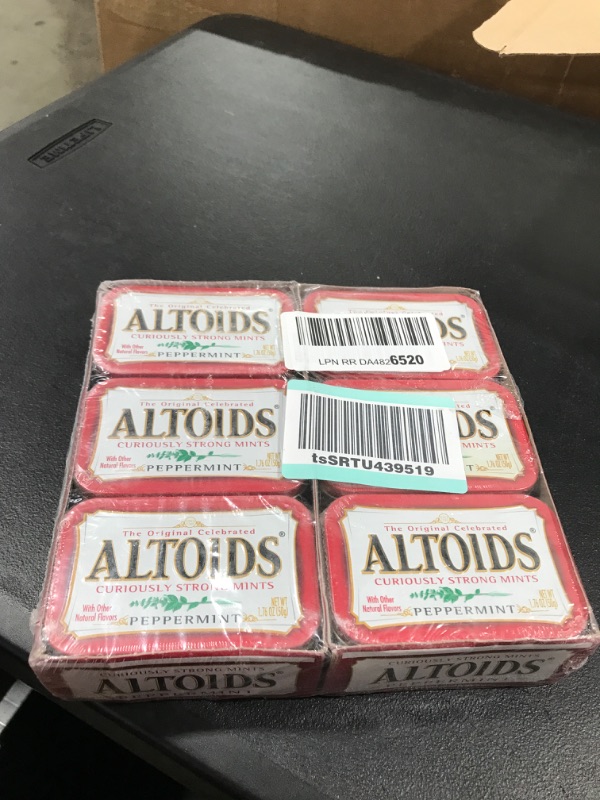 Photo 2 of 12 PACK Altoids Classic Peppermint Breath Mints
EXPIRES OCTOBER 2023