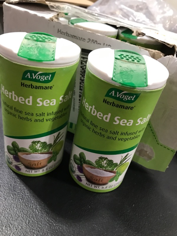 Photo 1 of A. Vogel Herbamare Organic Seasoning Salt 8.8Oz. 6 Per Case
EXPIRED 04/2022 