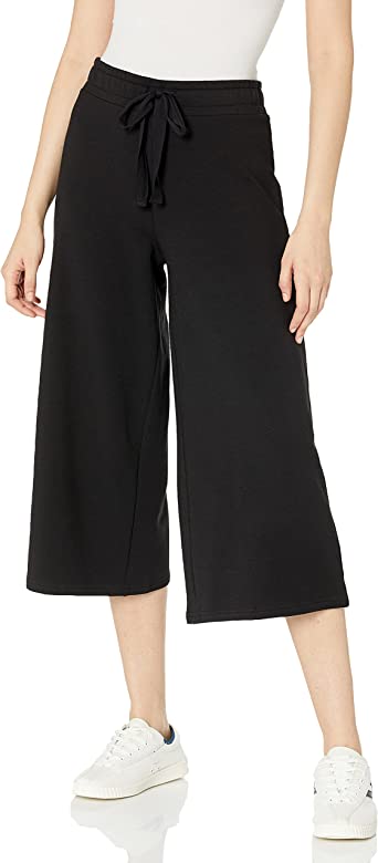 Photo 1 of Amazon Brand - Daily Ritual Women's Terry Cotton and Modal Culotte Pant