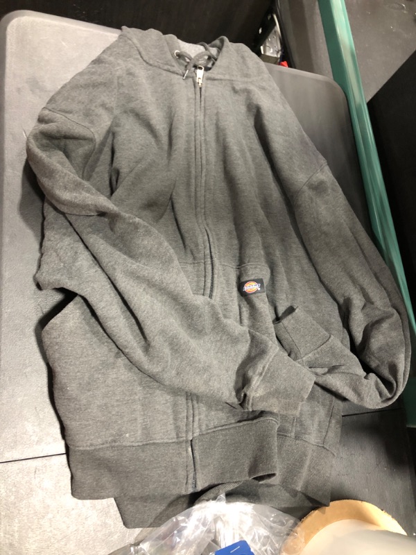 Photo 2 of Dickies Men's Full Zip Fleece Hoodie, XL