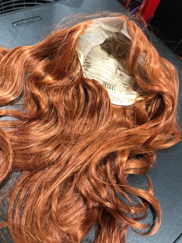 Photo 2 of ANANASWEET Lace Front Wigs For Women (Ginger Orange)