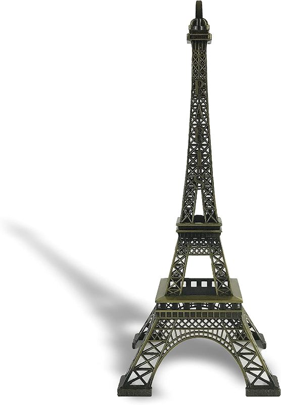 Photo 1 of Allgala 24" Eiffel Tower Statue Decor Alloy Metal, Bronze
