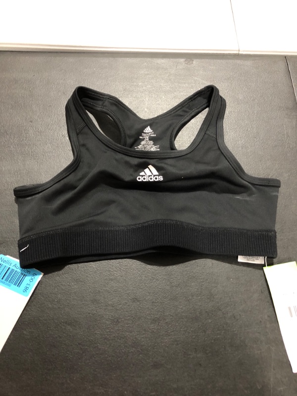 Photo 1 of adidas Girls' Aeroready Techfit Bra SIZE LARGE
