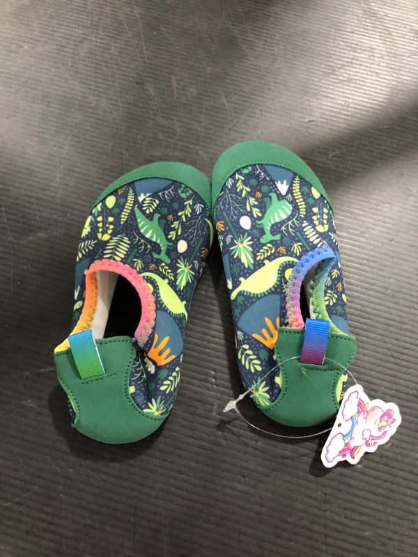 Photo 1 of Apolter Baby Boys and Girls Swim Water Shoes Barefoot Aqua Socks Non-Slip for Beach Pool Toddler Kids size 27 / 28