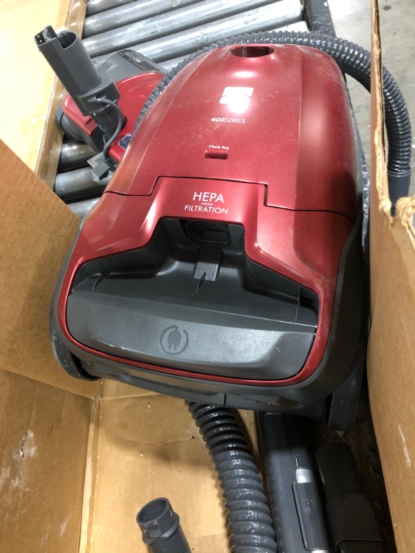 Photo 1 of Kenmore 81414 400 Series Bagged Canister Vacuum Cleaning Tools, Telescoping Wand, Red Kenmore 400 Series + Telescoping Wand