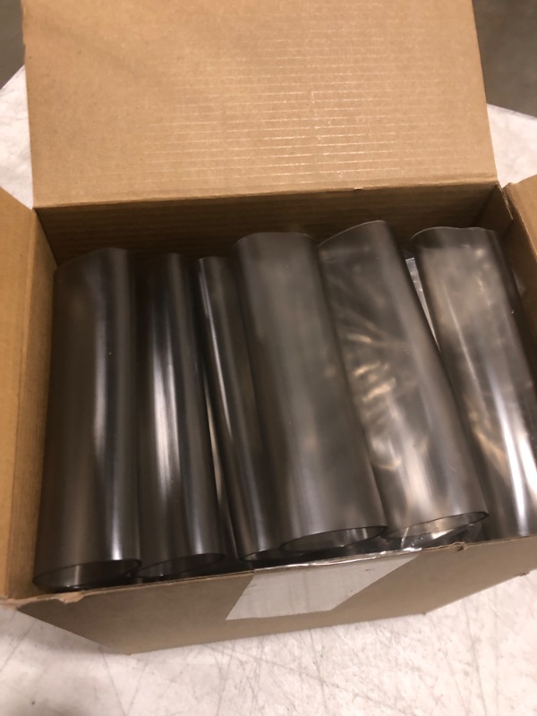 Photo 1 of 50 Pcs Pool Spring Covers Black Gray Spring Protective Vinyl Cover Sleeves for Winter Safety Swimming Pool Cover Accessories 5.1 x 1.6 Inch