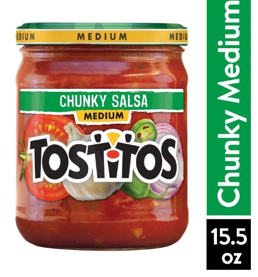 Photo 1 of 4 jars of Tostitos Salsa, Medium Chunky Salsa, 15.5 oz Jar
