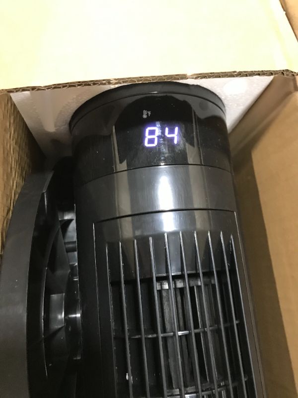 Photo 1 of iLukodu Tower Fan, 90° Oscillating Fan 44'', 12H Timer, Auto Light Off, Portable Bladeless Fan with Remote, Fan for Bedroom Living Rooms Office, Touch Control, 3 Speeds 3 Modes