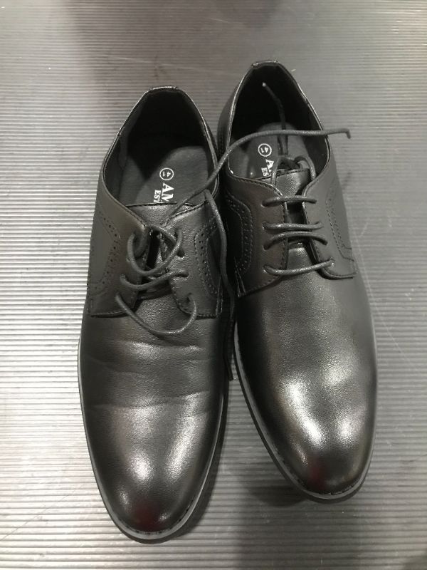 Photo 2 of AMAPO Oxford Shoes for Men Lace Up Mens Dress Shoes Wingtip Men's Brogue Shoes Moda Italy Men's Shoes Classic Business Men Shoes