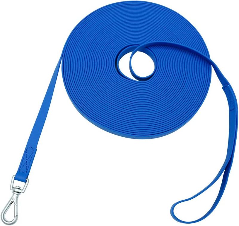 Photo 1 of 50ft 30ft 15ft 10ft 5ft Waterproof Dog Training Leash Heavy Duty Long Leash for Large Medium Small Dogs