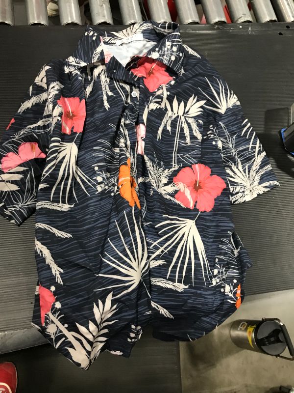 Photo 2 of APTRO Men's Casual Hawaiian Shirt 4 Way Stretch Tropical Beach Shirts

SZ-L