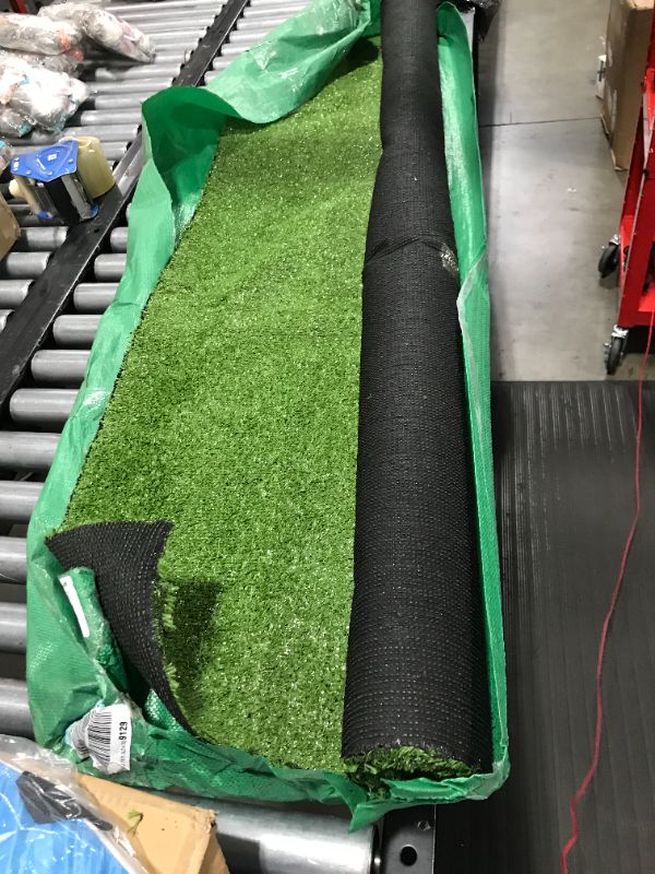 Photo 2 of · Petgrow · 5FTX8FT Synthetic Artificial Grass Turf for Wedding Christmas Decorations Fence Backdrop Shop