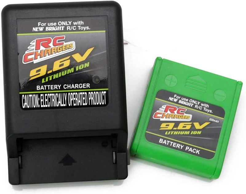 Photo 1 of RC CHARGERS Official 9.6 Volt 500 mAH Lithium Ion Rechargeable Battery Charger
