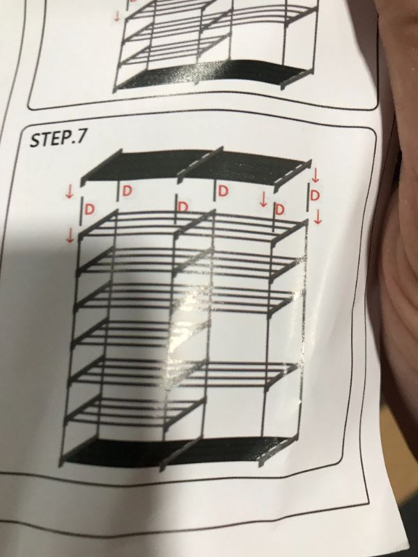 Photo 1 of 8 tier shoe rack 