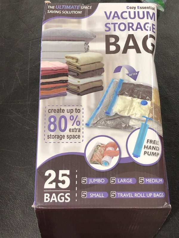 Photo 2 of 25 Pack Vacuum Storage Bags