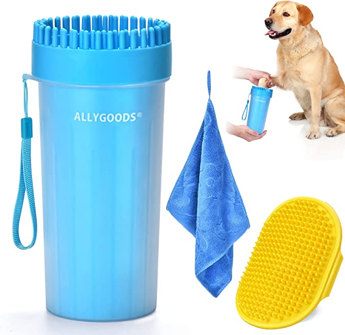 Photo 1 of ALLYGOODS Dog Paw Cleaner, Dog Paw Washer Cup, Foot Cleaner for Medium/Large/X-Large Dogs
