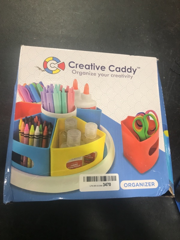 Photo 2 of Creative Caddy - 360° Rotating Art Supply Organizer for Kids Desk