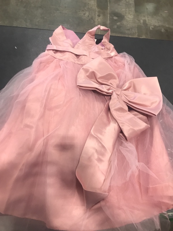 Photo 1 of Child pink dress size 130