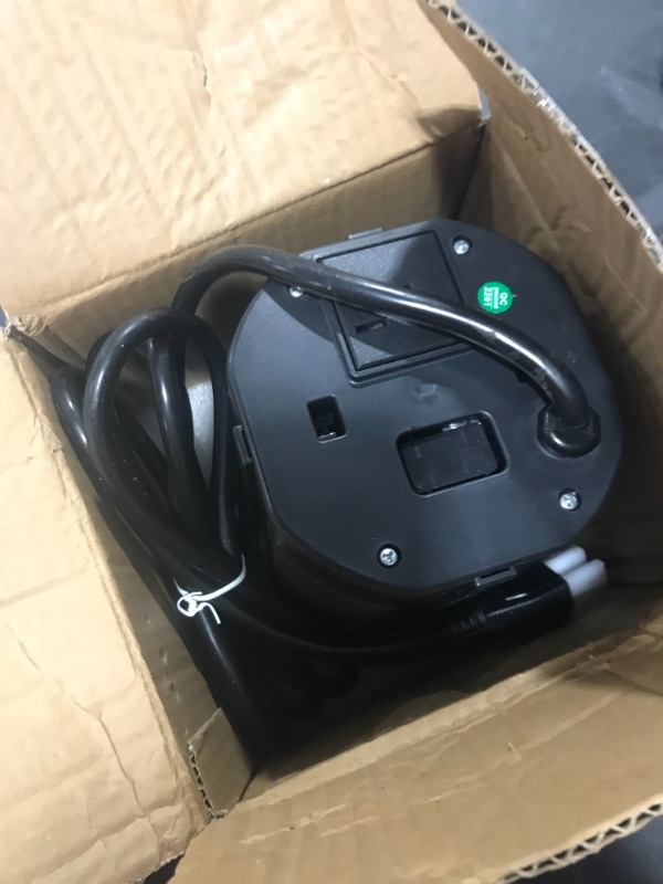 Photo 1 of Automatic Pop up Power Outlet with 15W Wireless Charger,Pop up Electrical Outlets for Countertops,4.7'' Diameter Round Pop Up Counter Outlet with 4 Outlets,2 USB,Hidden Outlet,Pop Out Outlet
