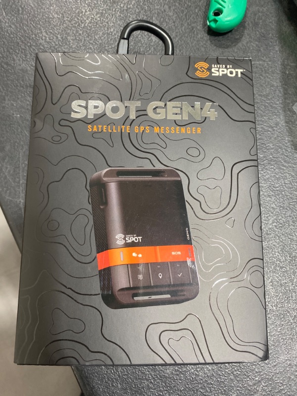 Photo 3 of Spot Gen 4 Satellite GPS Messenger | Handheld Portable GPS Messenger for Hiking, Camping, Outdoor Activities | Globalstar Satellite Network Coverage | Subscription Applicable
