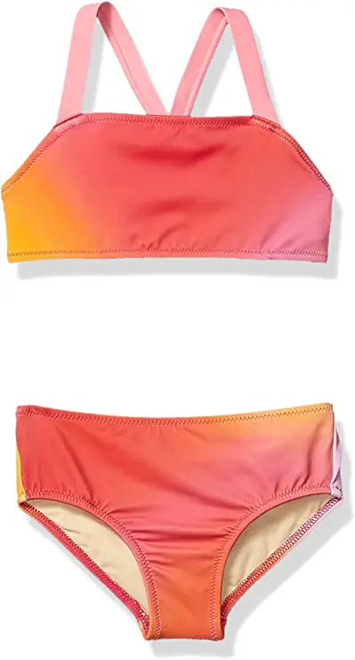 Photo 1 of Amazon Essentials Girls and Toddlers' 2-Piece Bikini Set
SIZE SMALL 