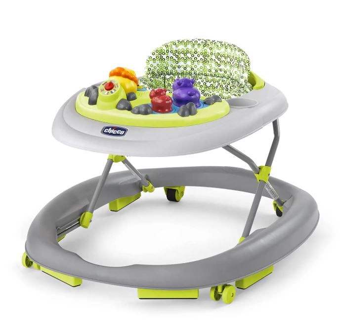 Photo 1 of Chicco Walky Talky Baby Walker - Circles | Grey/Green
