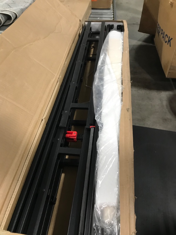 Photo 1 of Amazon Basics Smart Box Spring Bed Base, 5-Inch Mattress Foundation - King Size, Tool-Free Easy Assembly
