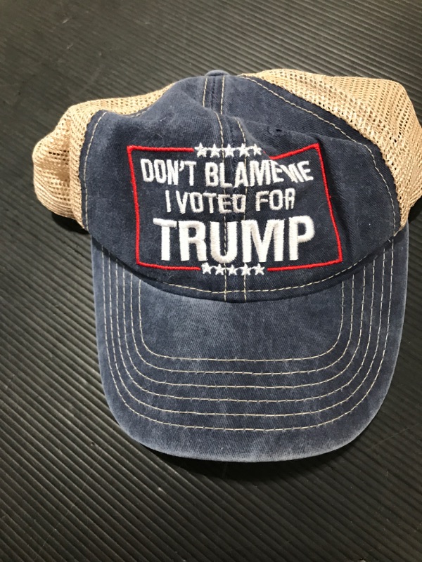 Photo 1 of "DONT BLAME ME, I VOTED FOR TRUMP" HAT UNISEX