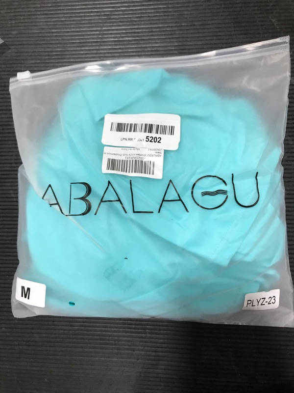Photo 1 of ABALAGU Women's UV Sun Protection Half Zipper Short Sleeve Rash Guard Swim Shirt Rashguard Swimsuit Top MEDIUM