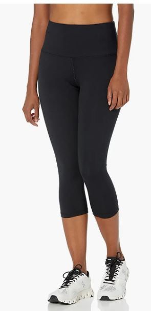 Photo 1 of Amazon Essentials Women's Studio Sculpt High-Rise Capri Legging LARGE
