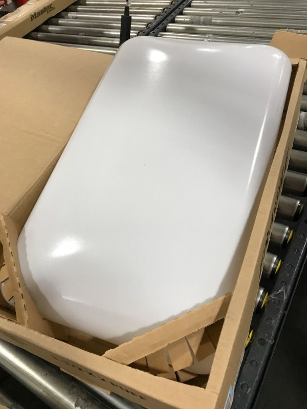 Photo 2 of 1.5 FT. X 2 FT. WHITE ACRYLIC REPLACEMENT DIFFUSER FOR 10641 LITEPUFF SERIES
