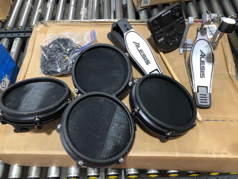 Photo 4 of FOR PARTS ONLY Alesis Drums Nitro Mesh Kit - Eight Piece All Mesh Electronic Drum Kit With Super Solid Aluminum Rack FOR PARTS ONLY