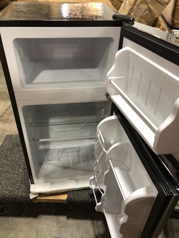 Photo 1 of Frigidaire EFR341, 3.2 cu ft 2 Door Fridge and Freezer, Platinum Series, Stainless Steel, Double